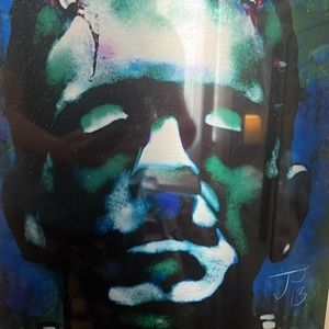 Frankenstein metal art 11x17